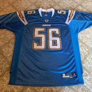 Reebok Authentic San Diego Chargers Jersey size 50
